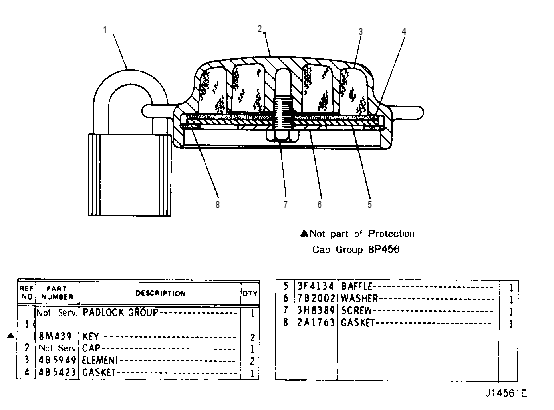 WASHER 8K0456 CAT