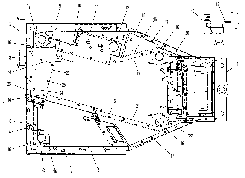 PLATFORM ASSEMBLY 2296640 CAT