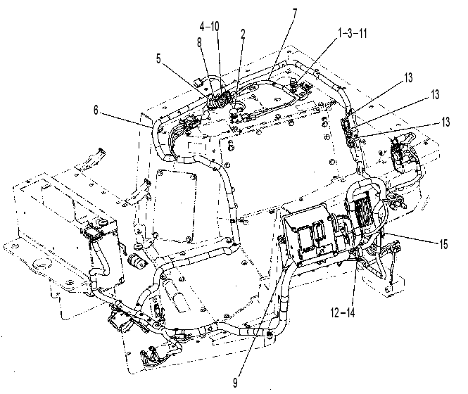 PLATFORM WIRING GP 3429220 CAT