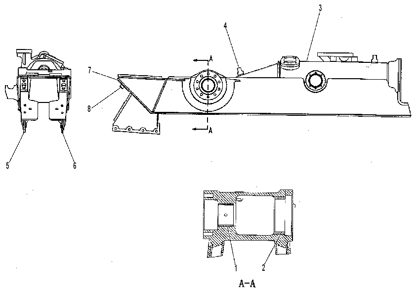 FRAME ASSEMBLY 2244124 CAT