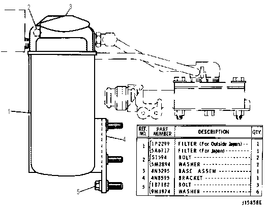 FUEL FILTER 7N5038 CAT