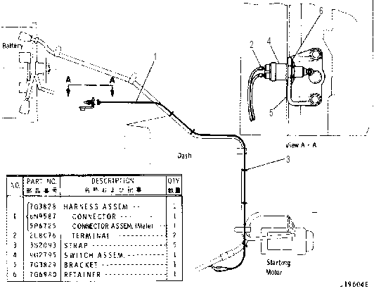 NEUTRAL START 3Y8576 CAT