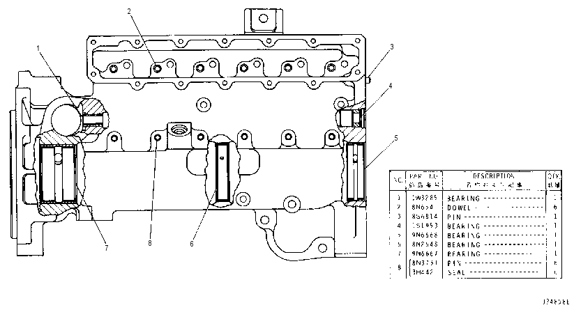 HOUSING AS-FUEL PUMP 8N9364 CAT