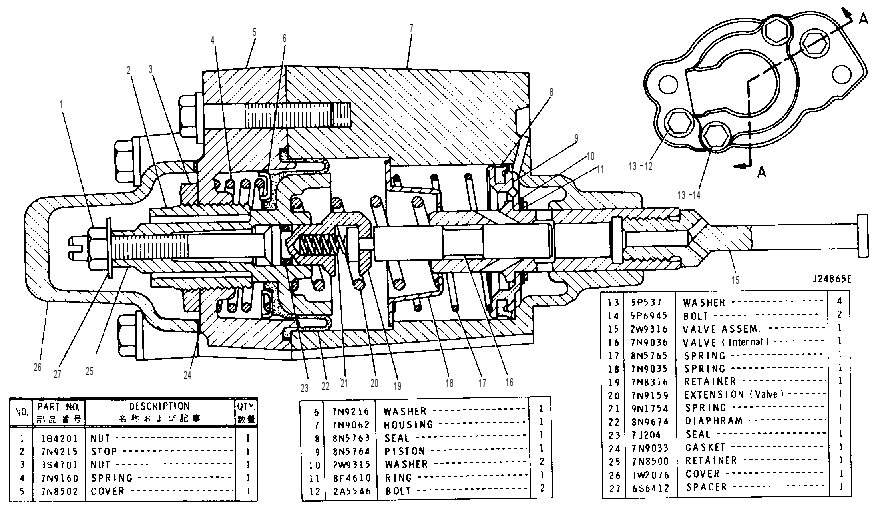 Управление топливоподачей 2W1006 CAT