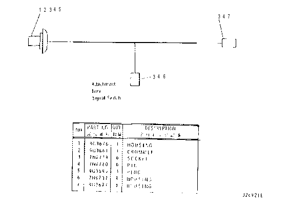 Жгут проводов 6W1639 CAT