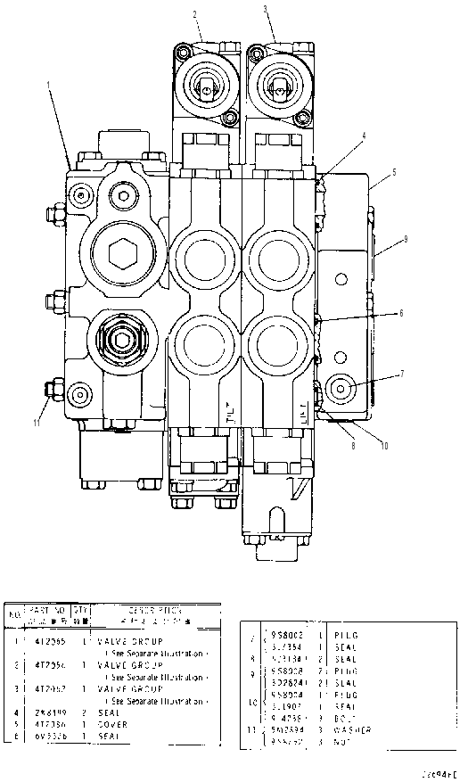 Клапан 4T2055 CAT