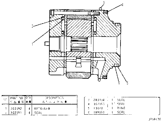 CARTRIDGE GP-VANE PUMP 3G2195 CAT