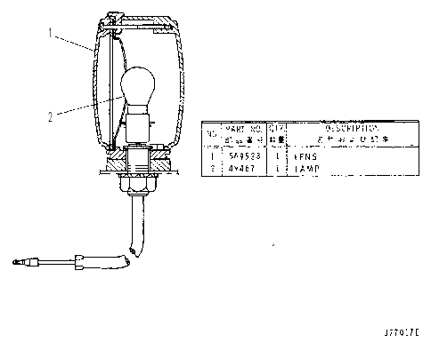 TURN SIGNAL LAMP ASSEMBLY--L.H.,TURN SIGNAL LAMP ASSEMBLY--R.H. 3Y8636 CAT