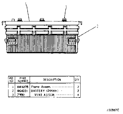 BATTERY 4Y4903 CAT