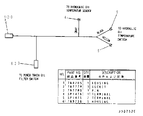 Жгут проводов 6W4720 CAT