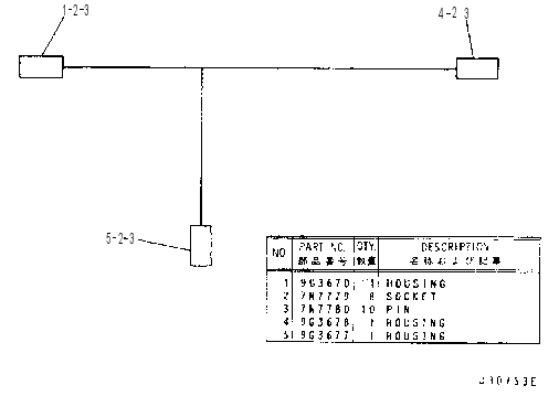 Жгут проводов 6W4717 CAT