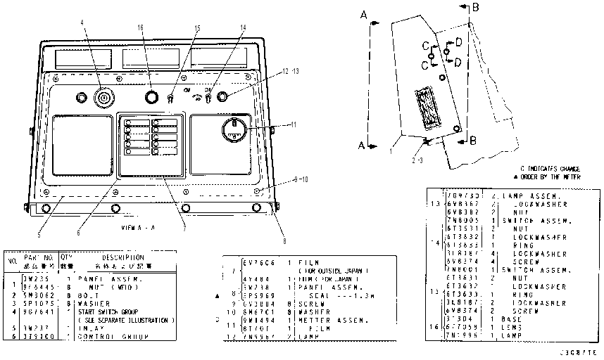INSTRUMENT 4Y4191 CAT