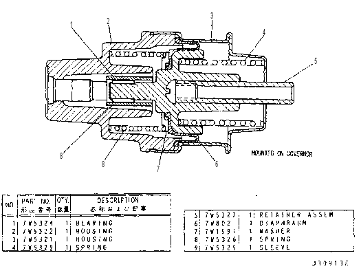 CONTROL AS-RATIO 7W5318 CAT
