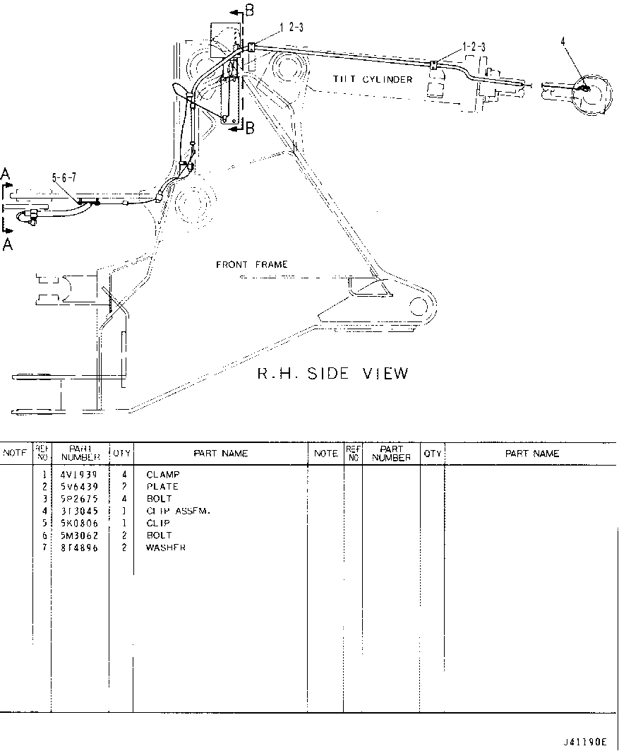 FRONT LIGHTING 4Y5564 CAT