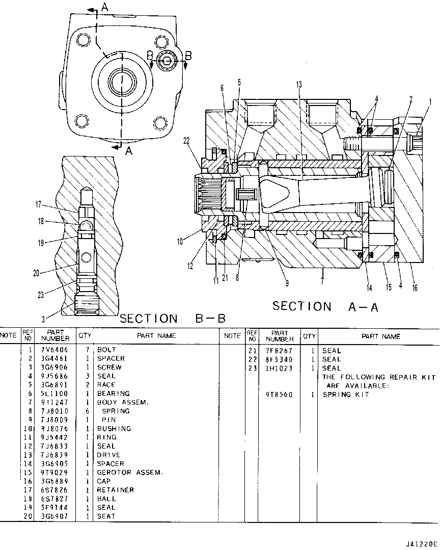METERING PUMP GROUP 4Y5877 CAT