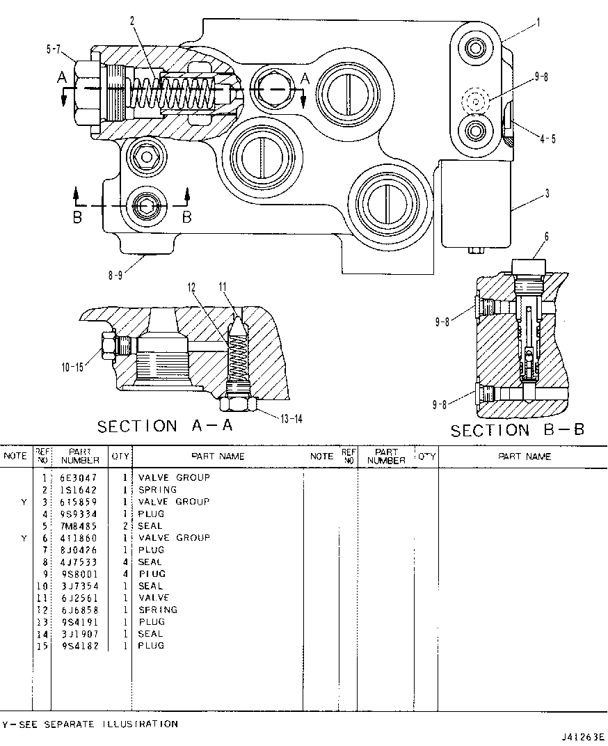 DIVERTER VALVE GROUP 4E1453 CAT