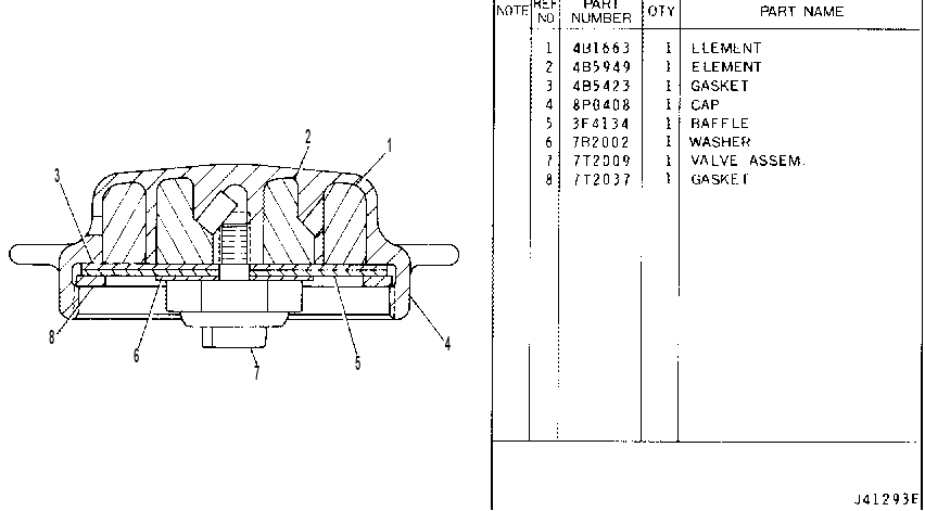 CAP AS-FUEL 7T2036 CAT