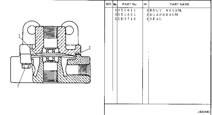 COUNTERWEIGHT 6Y0610 CAT