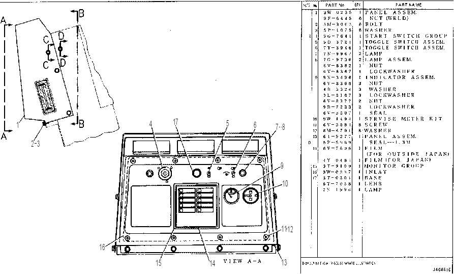INSTRUMENT 4Y6739 CAT