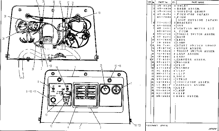 INSTRUMENT 4Y6738 CAT