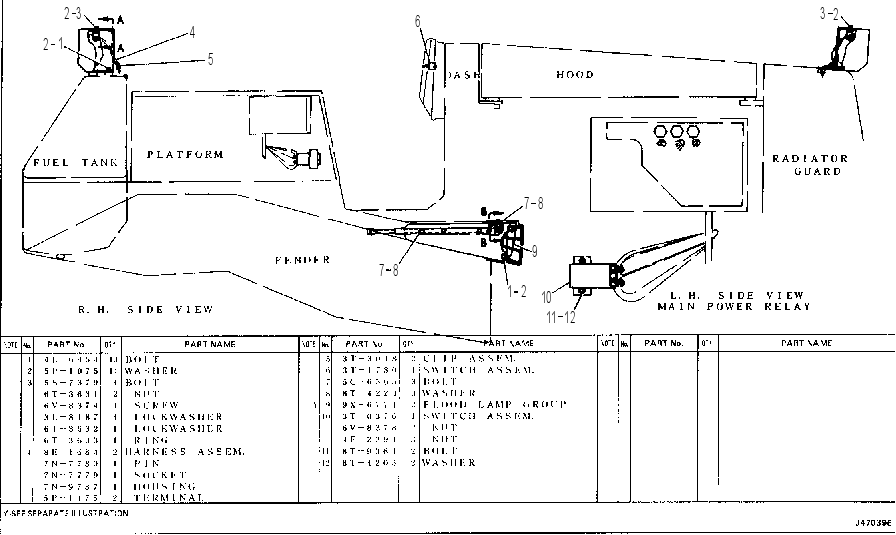 LIGHTING 4Y7076 CAT