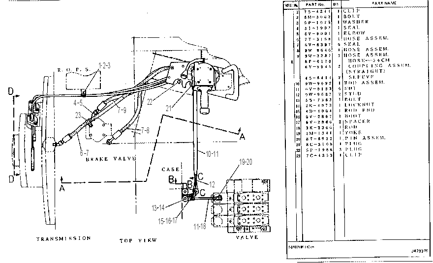 STEERING AND TRANSMISSION CONTROL 9U9416 CAT