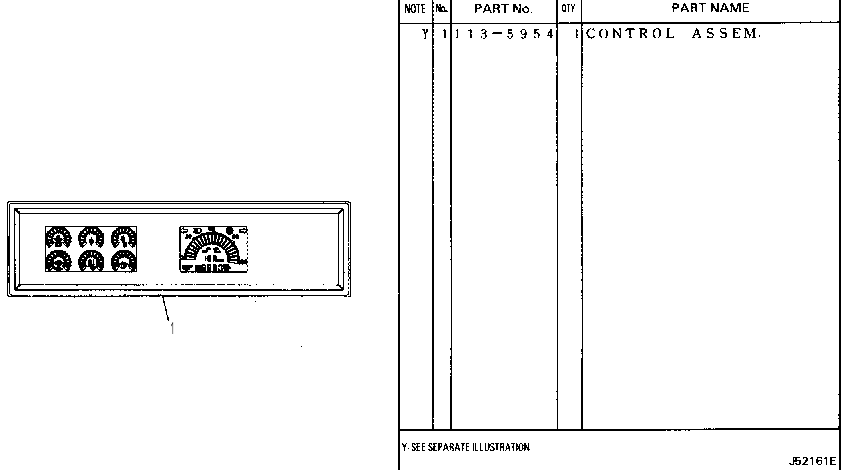 ELECTRIC CONTROL GROUP 1127701 CAT