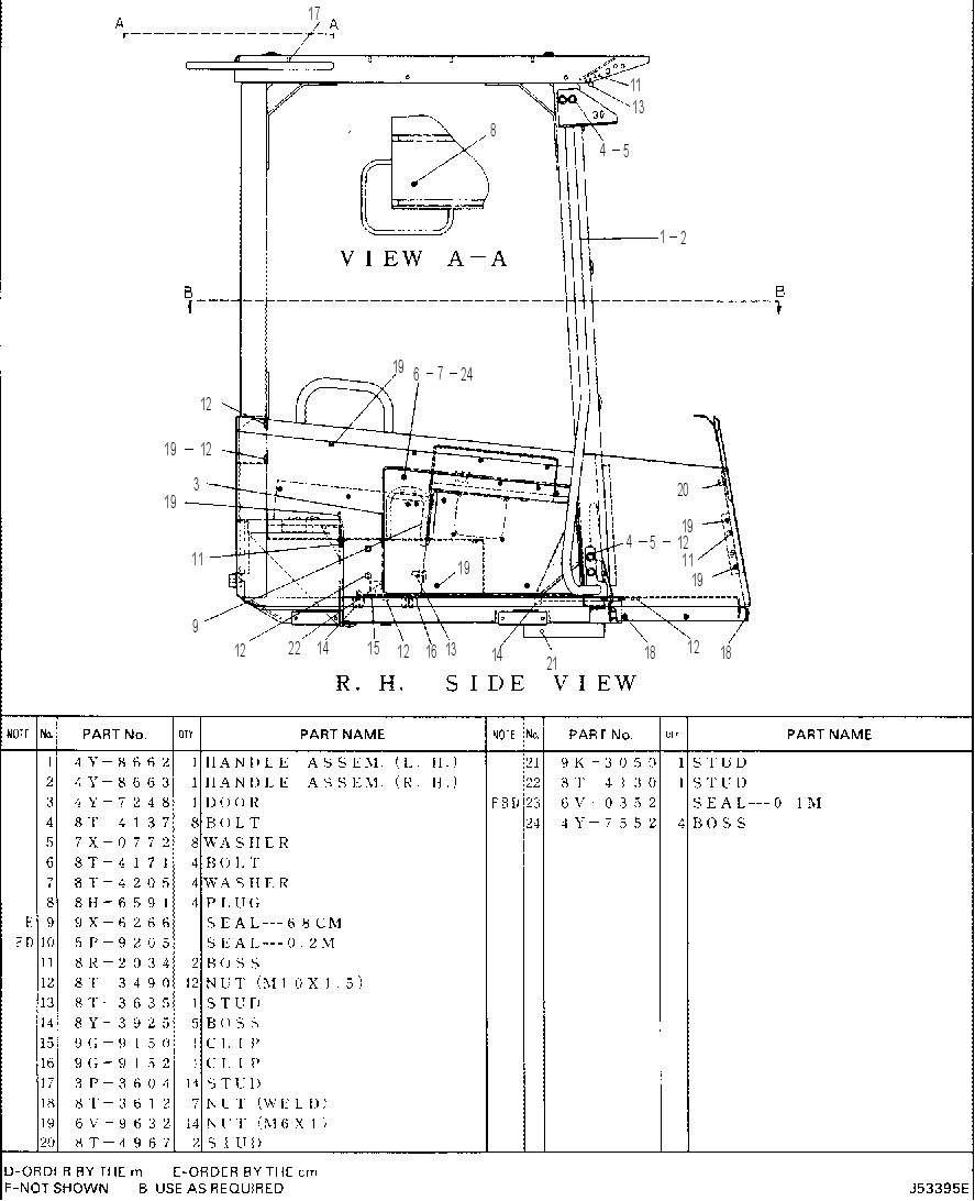 ROLL-OVER PROTECTIVE SYSTEM GROUP 4Y8999 CAT