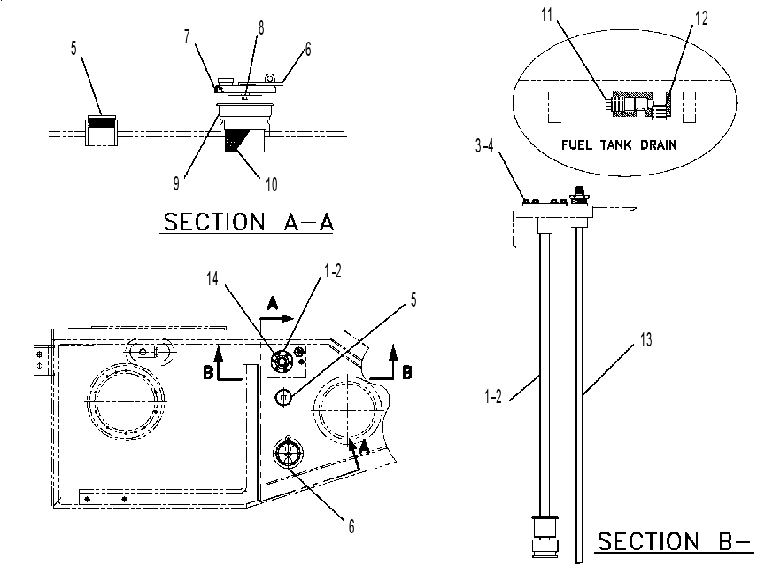 ADAPTER GP-FUEL FILL 6DE7767 CAT