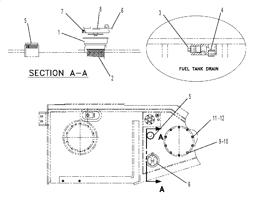 ADAPTER GP-FUEL FILL 6DE7770 CAT