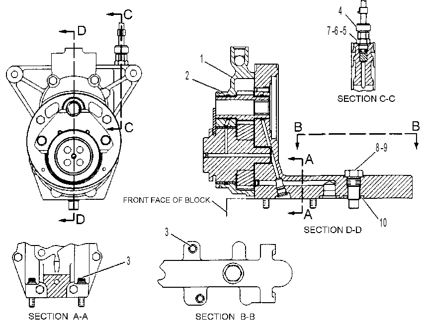 DRIVE GP-UNIT INJ HYD PUMP 1529139 CAT