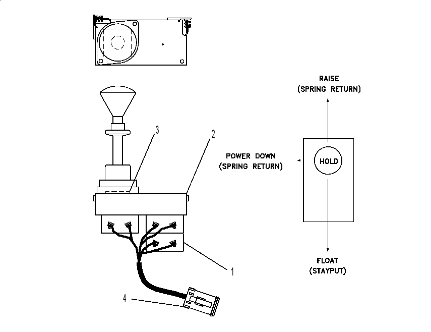 CONTROL GP-HOIST ELECTRONIC 6DE4927 CAT