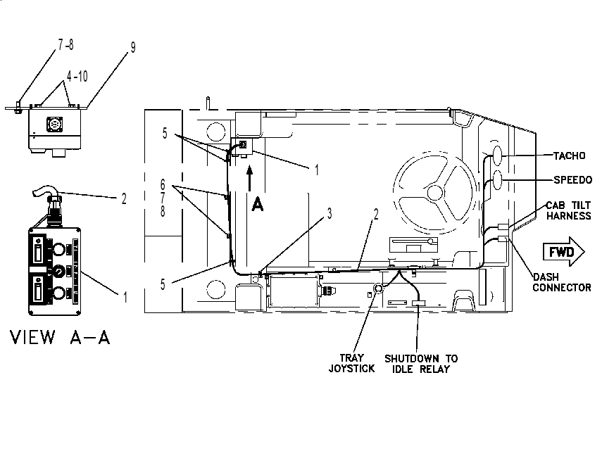 WIRING GP-AUTO RETARDER 6DE7064 CAT