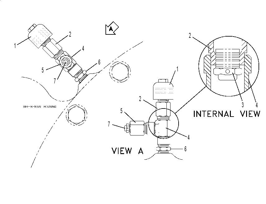 BREATHER GP-AXLE 6DE6859 CAT