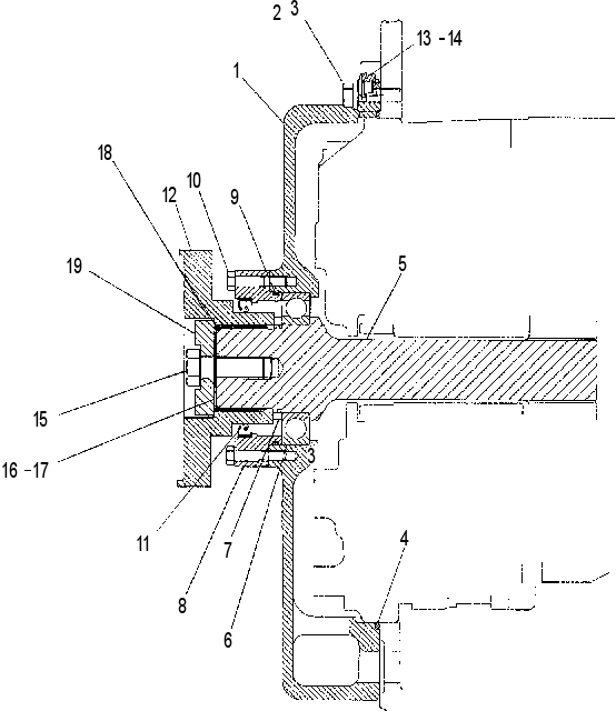 DRIVE GP-INPUT 6DE1931 CAT