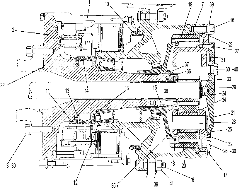 FINAL DRIVE & BRAKE GP 6DE5215 CAT