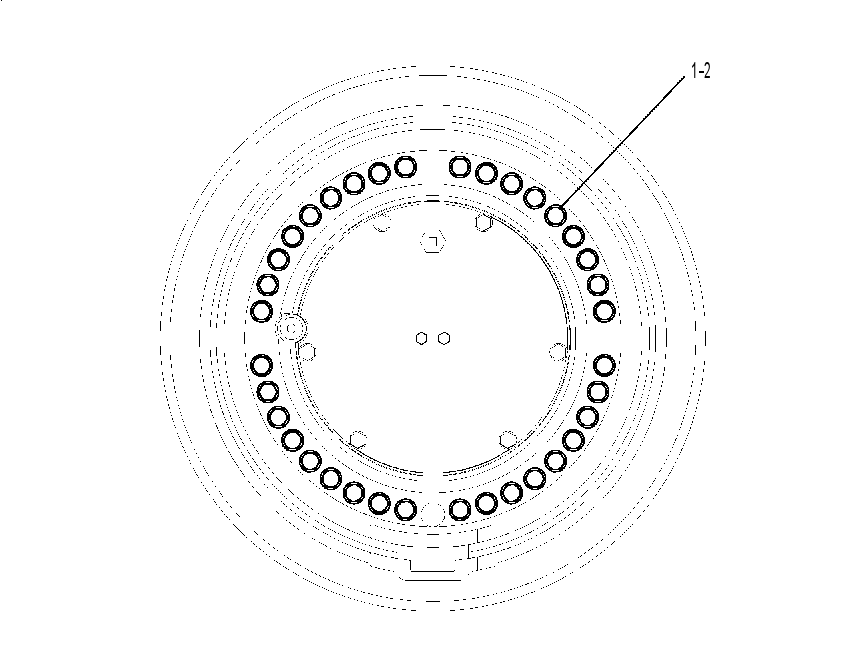Крепление обода 6DE9014 CAT
