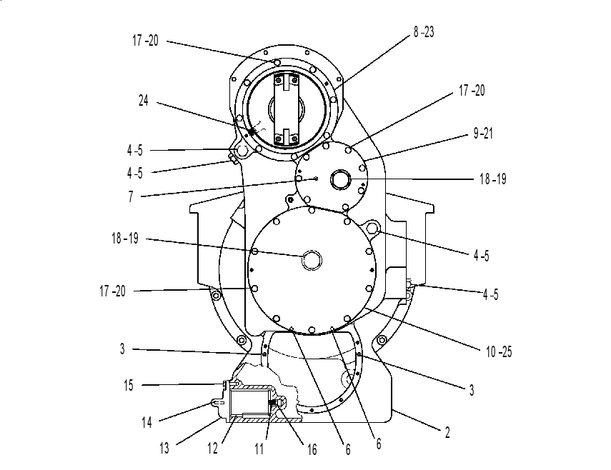 TORQUE CONVERTER & UPDRIVE GP 6DE1922 CAT