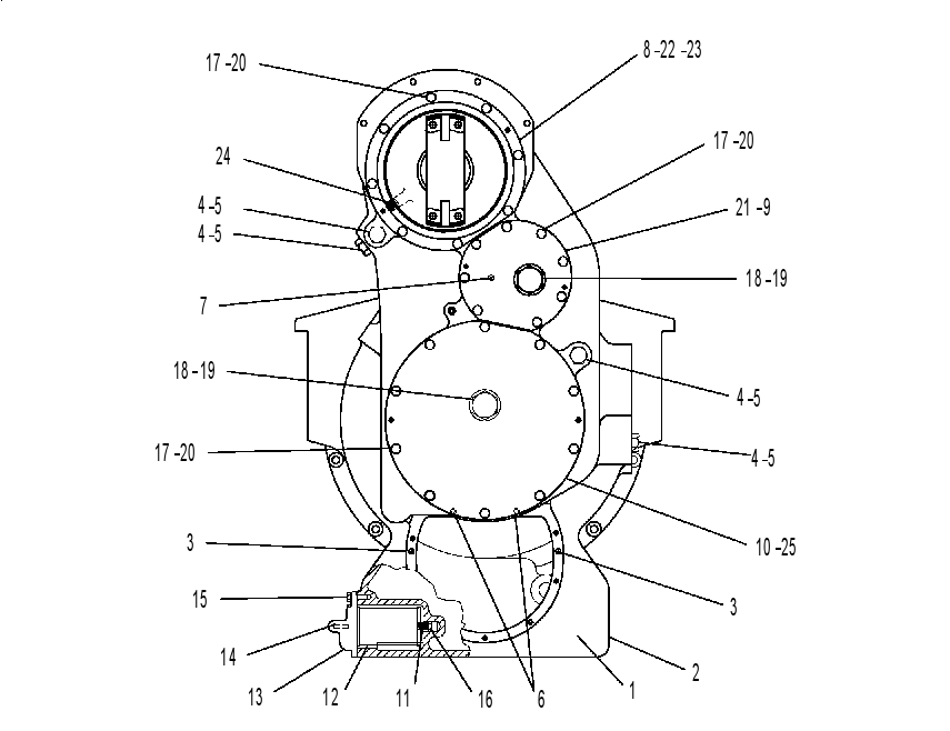 TORQUE CONVERTER & UPDRIVE GP 6DE7385 CAT