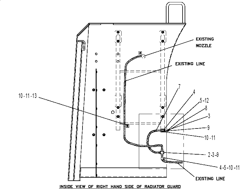LINES GP-FIRE SUPPRESSION (RETARDANT) 6DE6836 CAT
