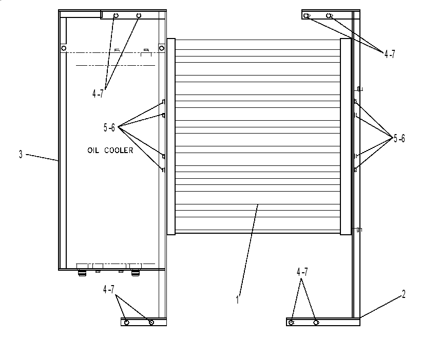 CONDENSER & MOUNTING GP 6DE7879 CAT