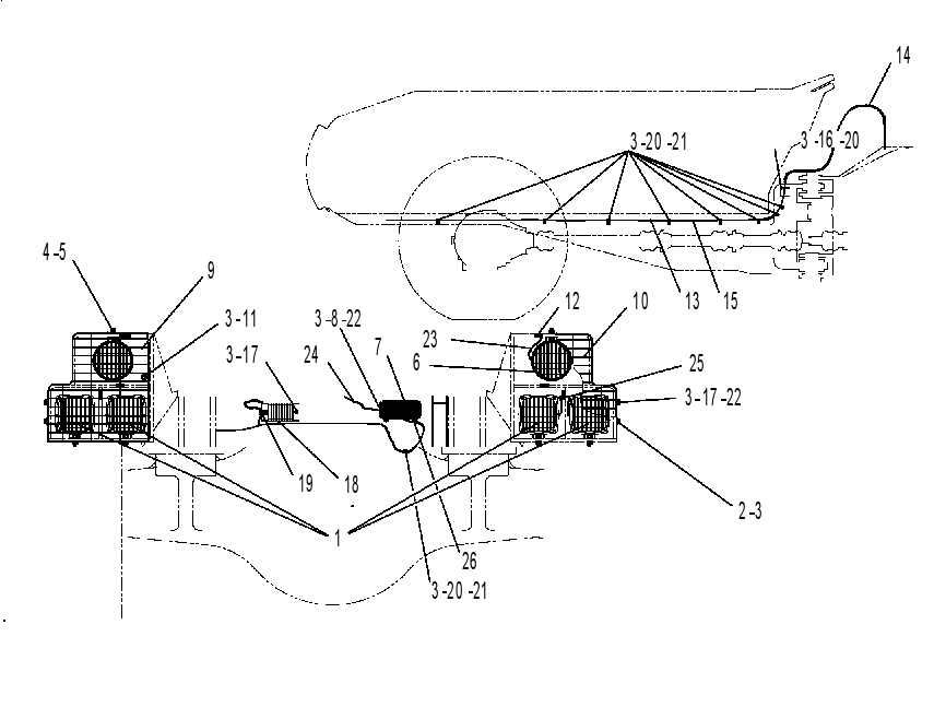 LIGHTING GP-REAR 6DE7063 CAT