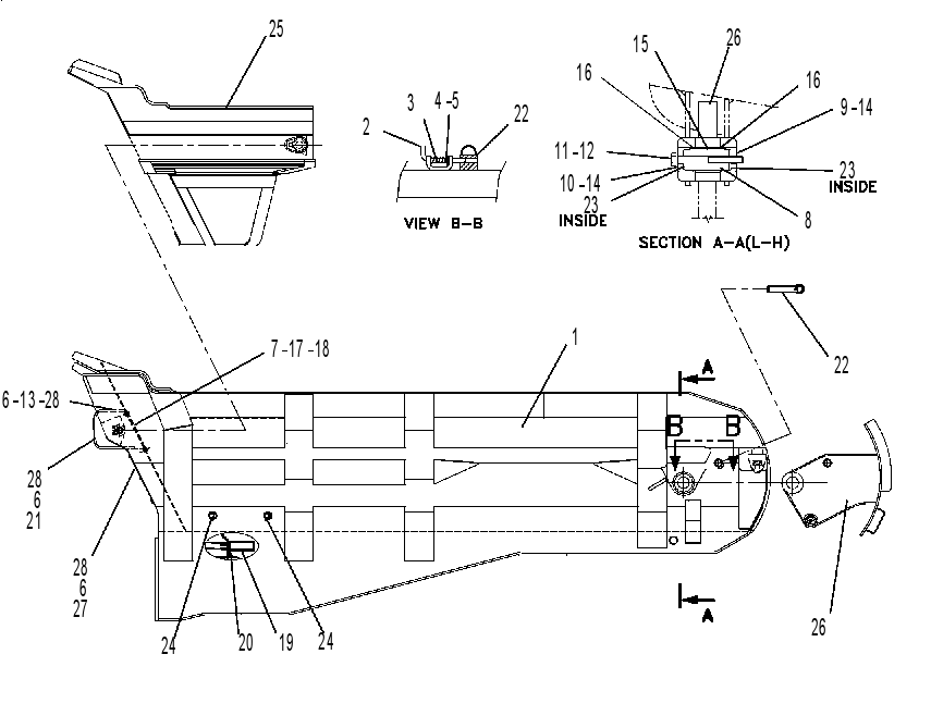 BODY GP-EJECTOR 6DE7913 CAT