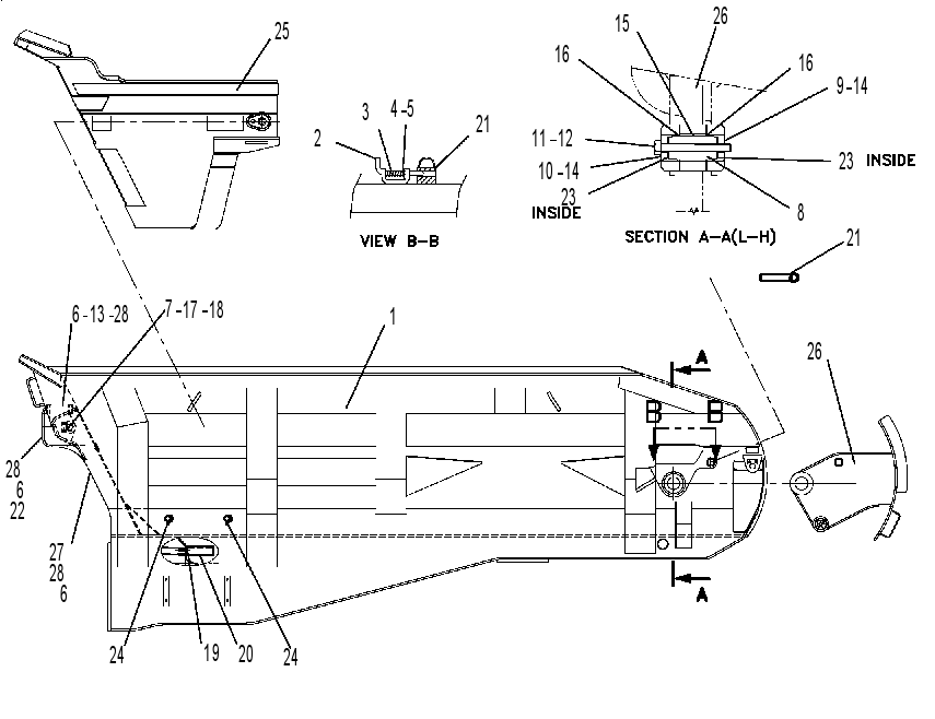 BODY GP-EJECTOR 6DE7934 CAT