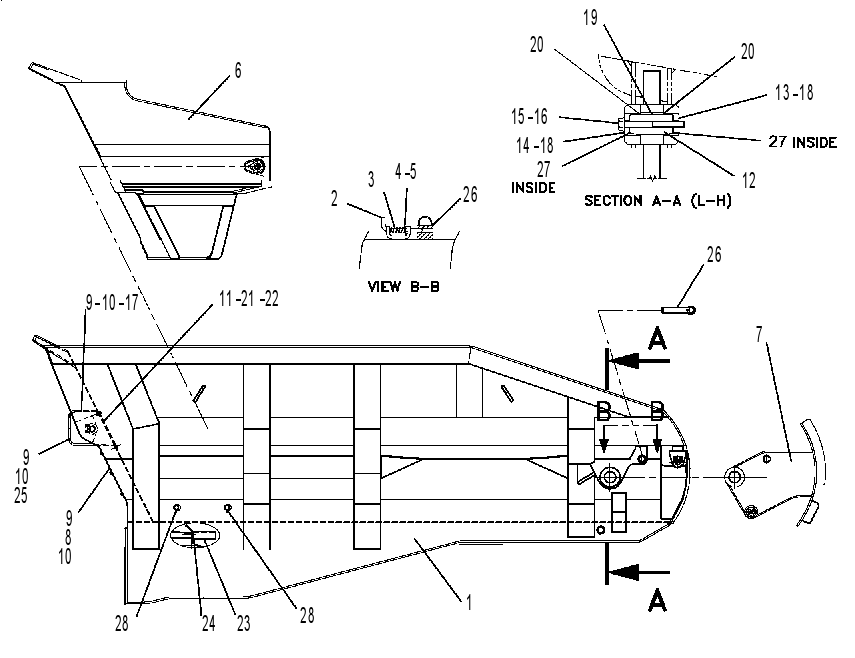 BODY GP-EJECTOR 6DE7935 CAT