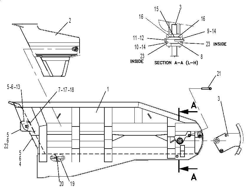 BODY GP-EJECTOR 6DE8650 CAT