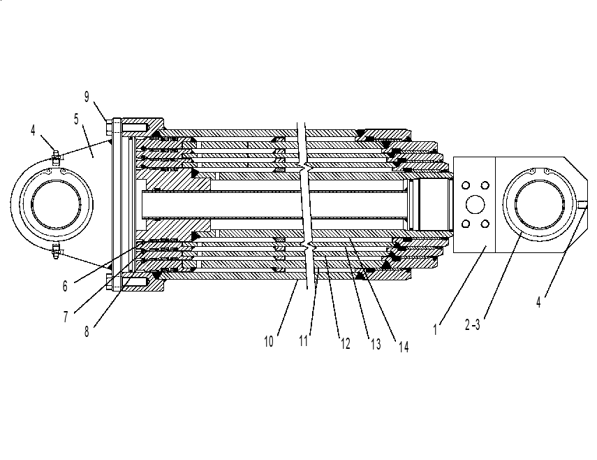 CYLINDER GP-EJECTOR 6DE2536 CAT