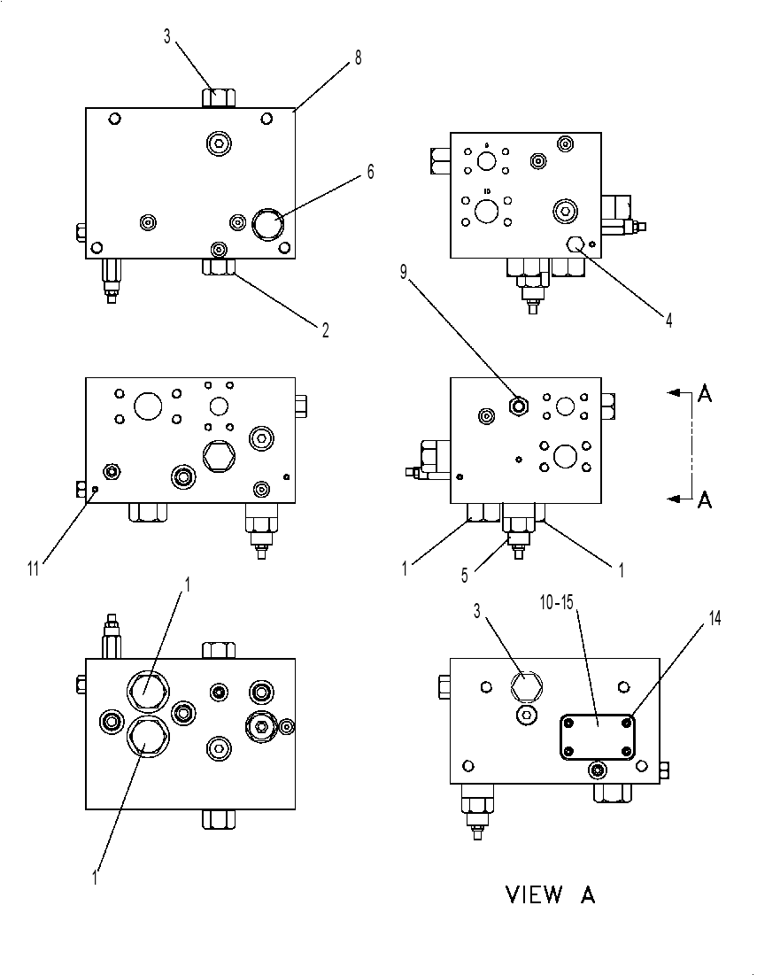 VALVE GP-REGENERATIVE SEQUENCE 6DE3952 CAT