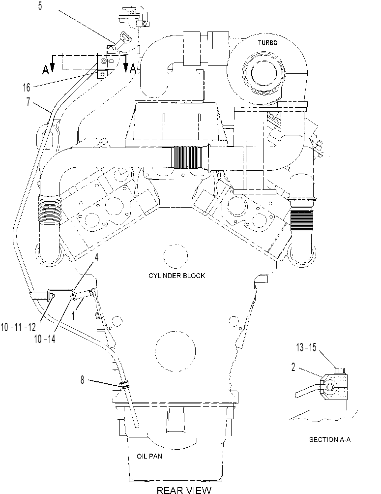GAUGE GP-OIL LEVEL 7DE4926 CAT