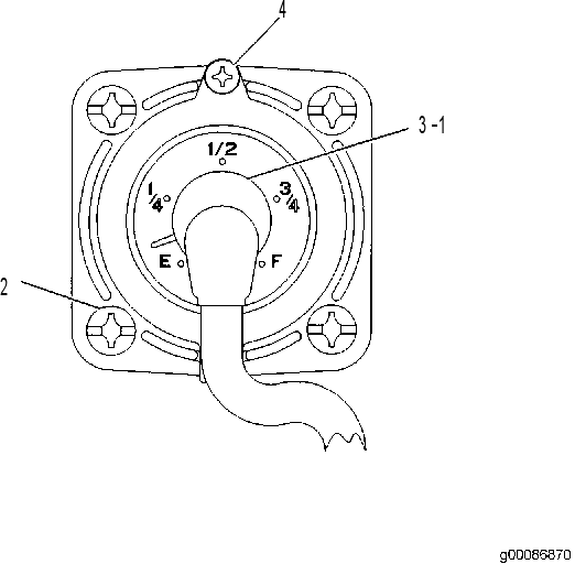 SENSOR GP-FUEL LEVEL 1472297 CAT